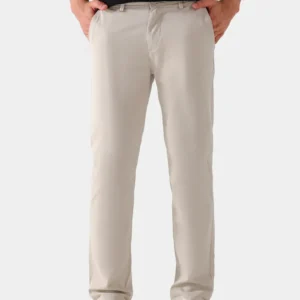 Stone Relaxed Wide-Leg Trousers — detail